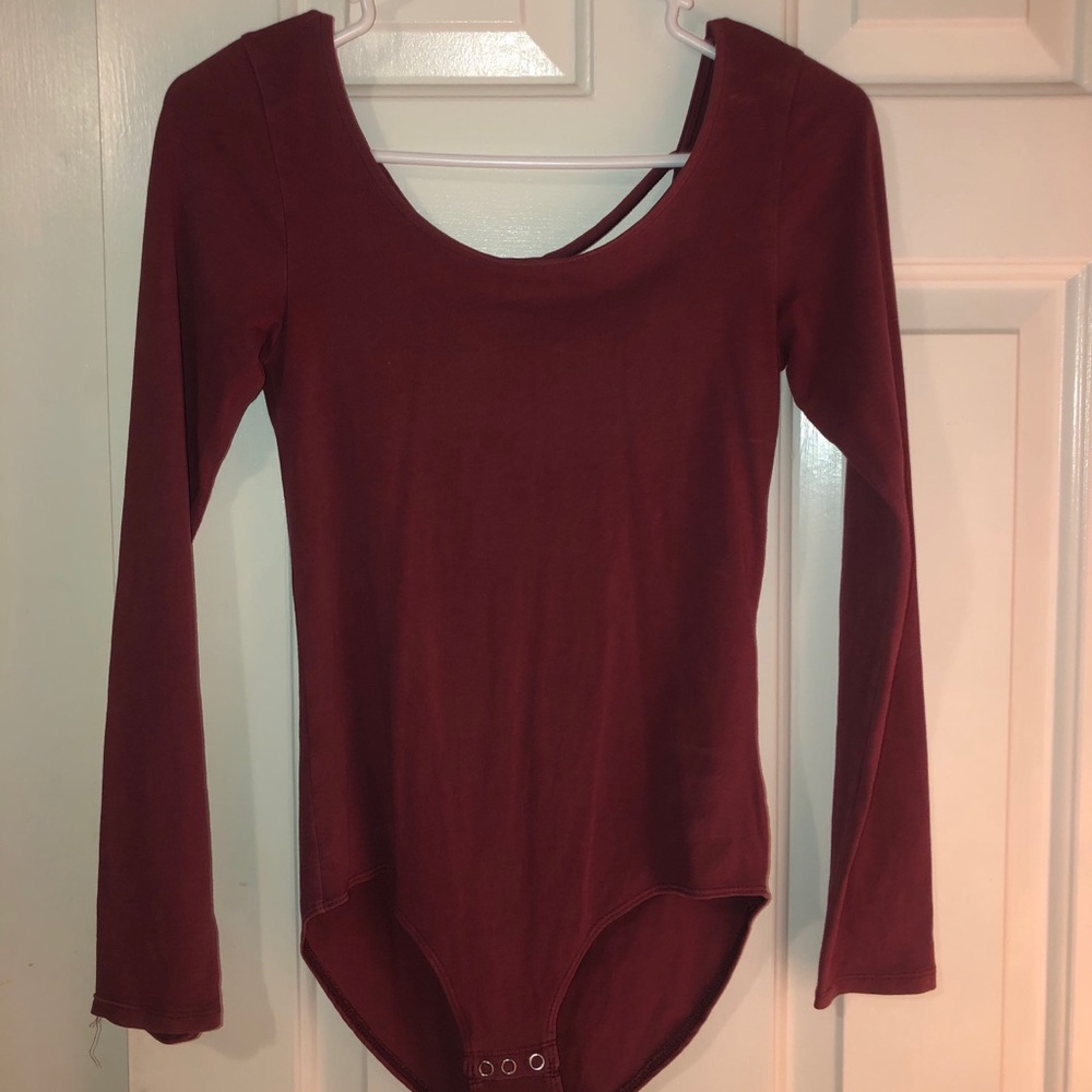 Wine leotard